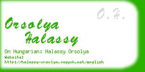 orsolya halassy business card